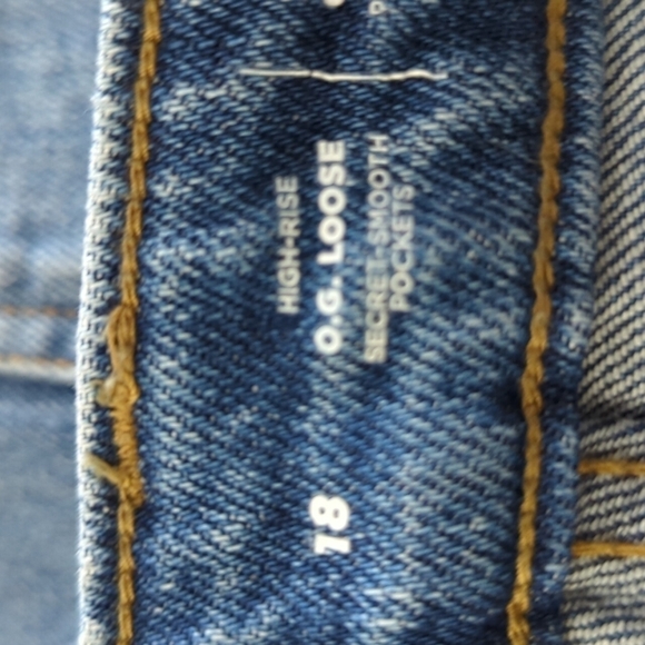OLD Navy high rise OG loose jeans size 18 - Picture 8 of 9